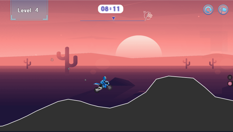 Crazy Desert Moto Screenshot 4